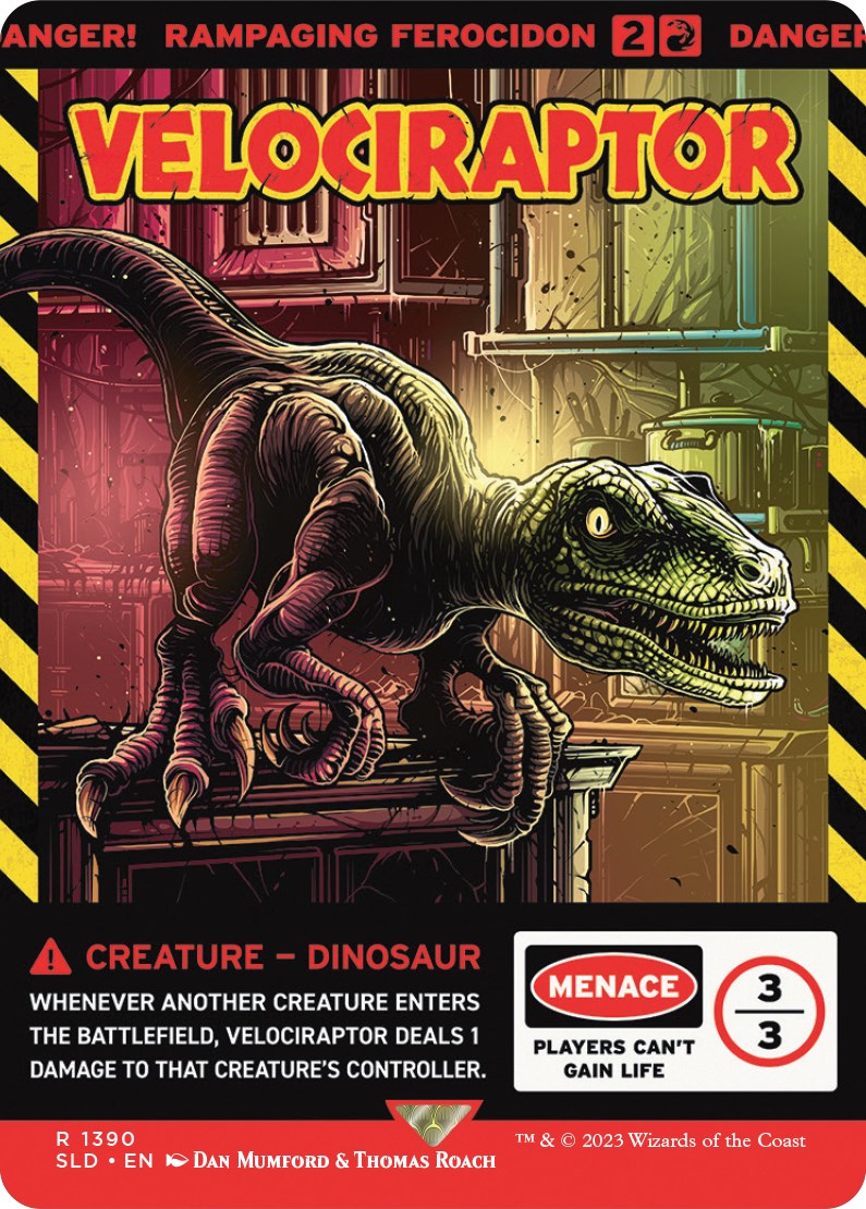 Velociraptor - Rampaging Ferocidon [Secret Lair Drop Series] | Impulse Games and Hobbies