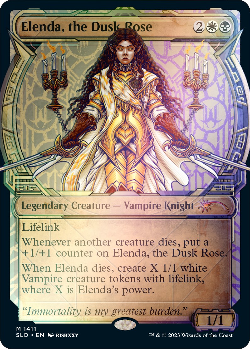 Elenda, the Dusk Rose (Rainbow Foil) [Secret Lair Drop Series] | Impulse Games and Hobbies