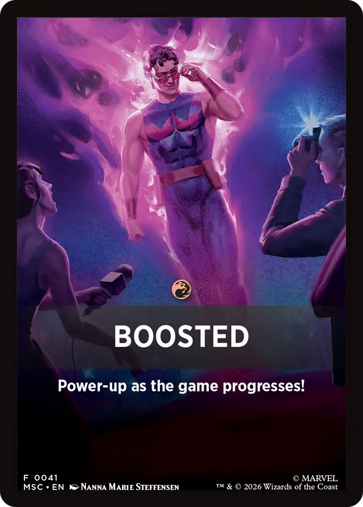 Boosted Theme Card [Marvel Super Heroes Commander] | Impulse Games and Hobbies
