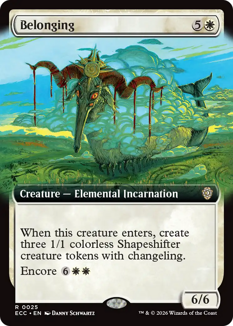Belonging (Extended Art) [Lorwyn Eclipsed Commander] | Impulse Games and Hobbies