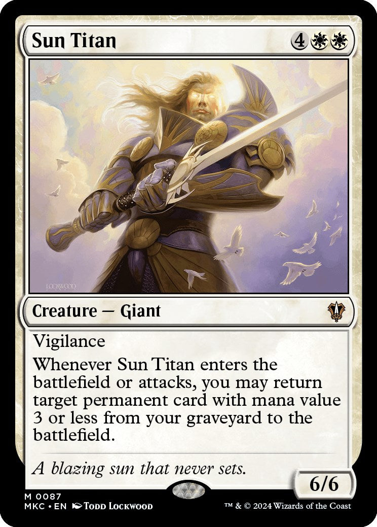 Sun Titan [Murders at Karlov Manor Commander] | Impulse Games and Hobbies