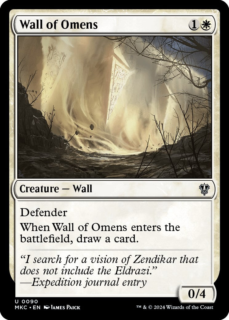 Wall of Omens [Murders at Karlov Manor Commander] | Impulse Games and Hobbies