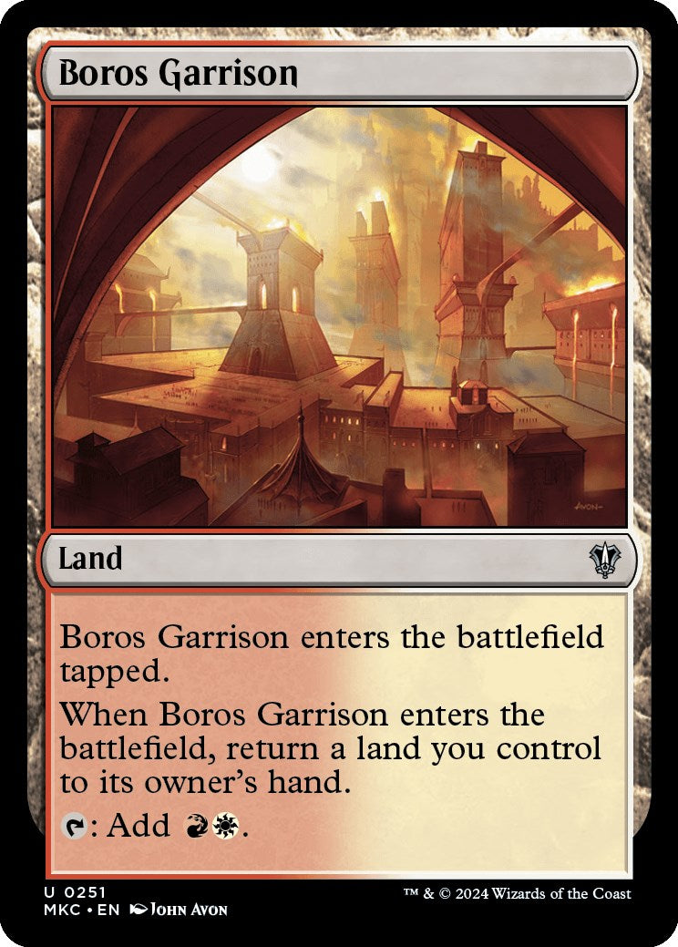 Boros Garrison [Murders at Karlov Manor Commander] | Impulse Games and Hobbies