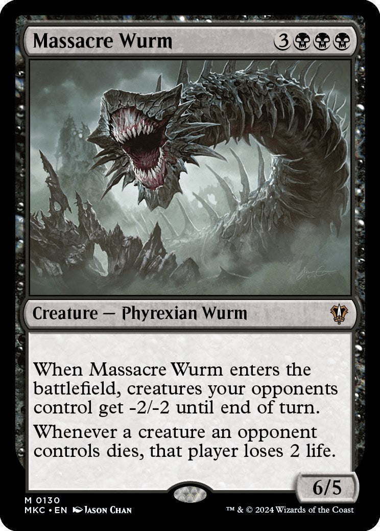 Massacre Wurm [Murders at Karlov Manor Commander] | Impulse Games and Hobbies