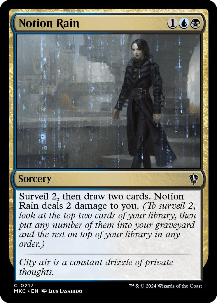 Notion Rain [Murders at Karlov Manor Commander] | Impulse Games and Hobbies