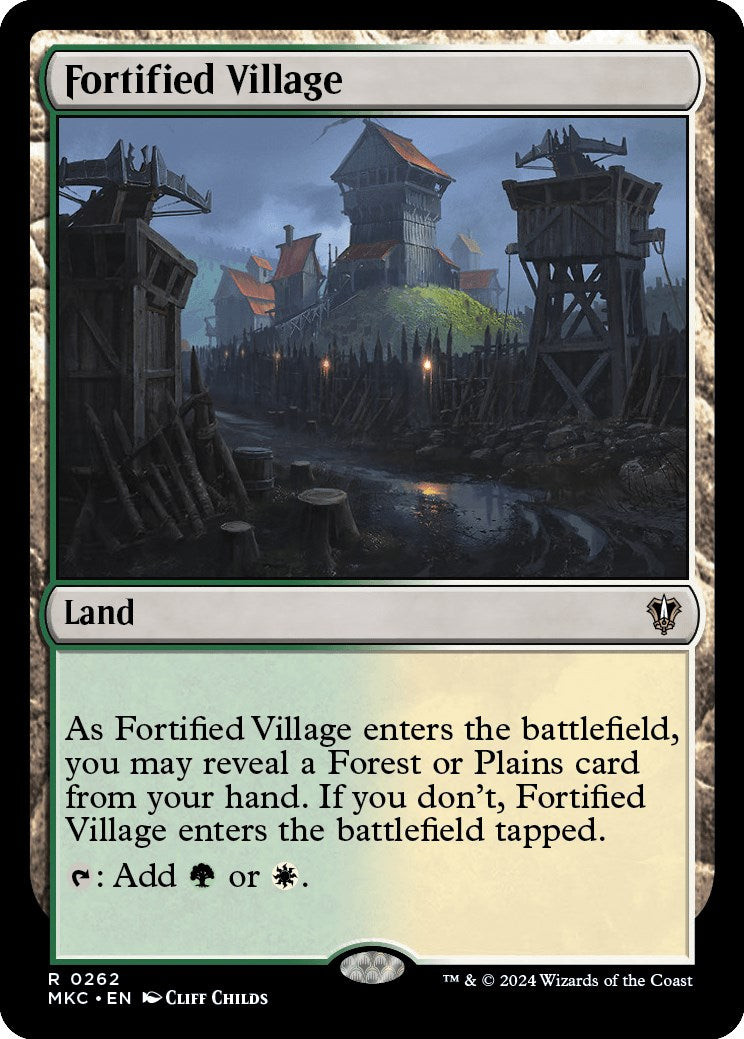 Fortified Village [Murders at Karlov Manor Commander] | Impulse Games and Hobbies