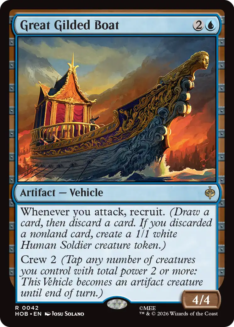Great Gilded Boat [The Hobbit] | Impulse Games and Hobbies