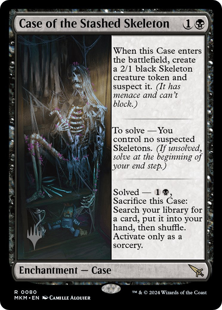 Case of the Stashed Skeleton (Promo Pack) [Murders at Karlov Manor Promos] | Impulse Games and Hobbies