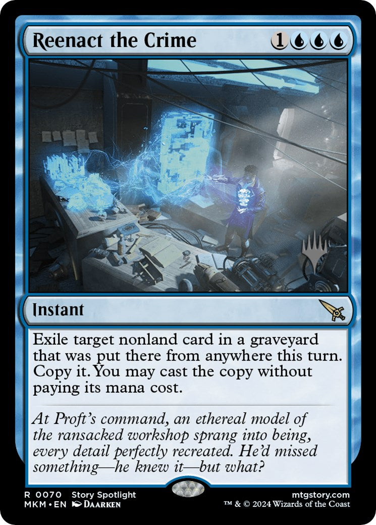 Reenact the Crime (Promo Pack) [Murders at Karlov Manor Promos] | Impulse Games and Hobbies