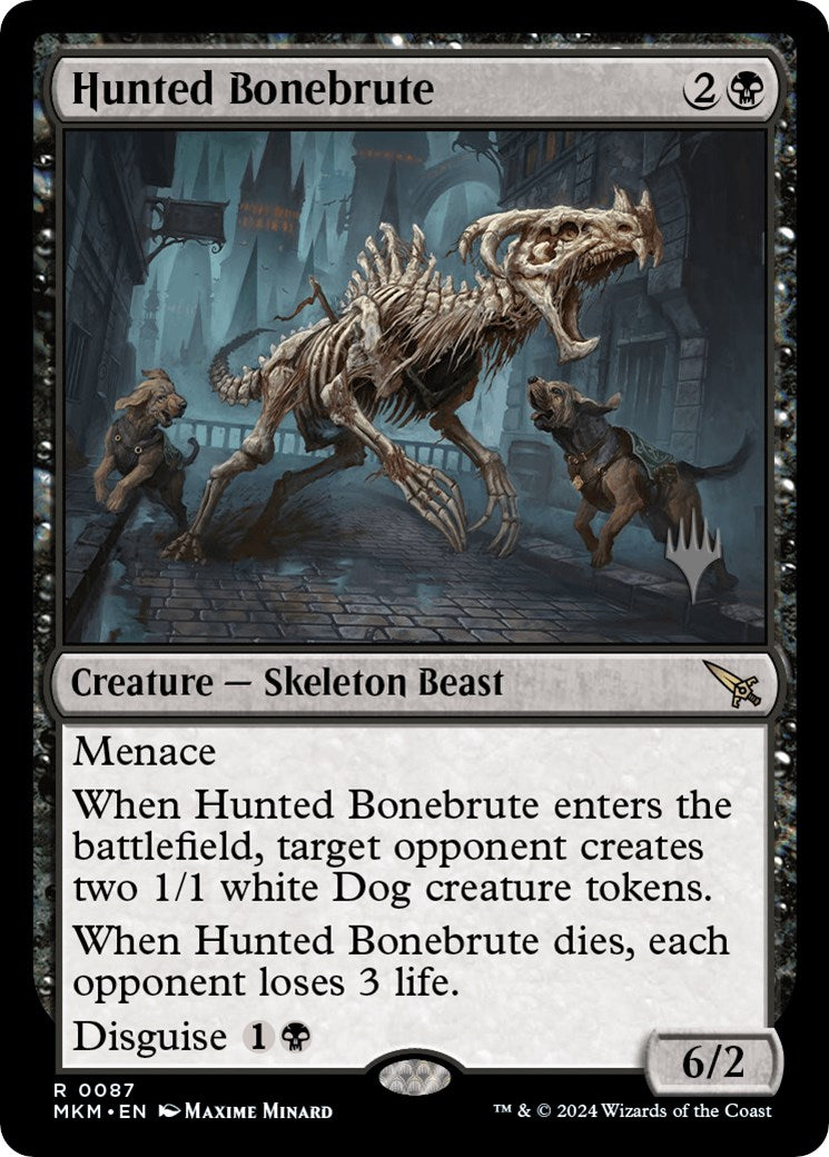 Hunted Bonebrute (Promo Pack) [Murders at Karlov Manor Promos] | Impulse Games and Hobbies