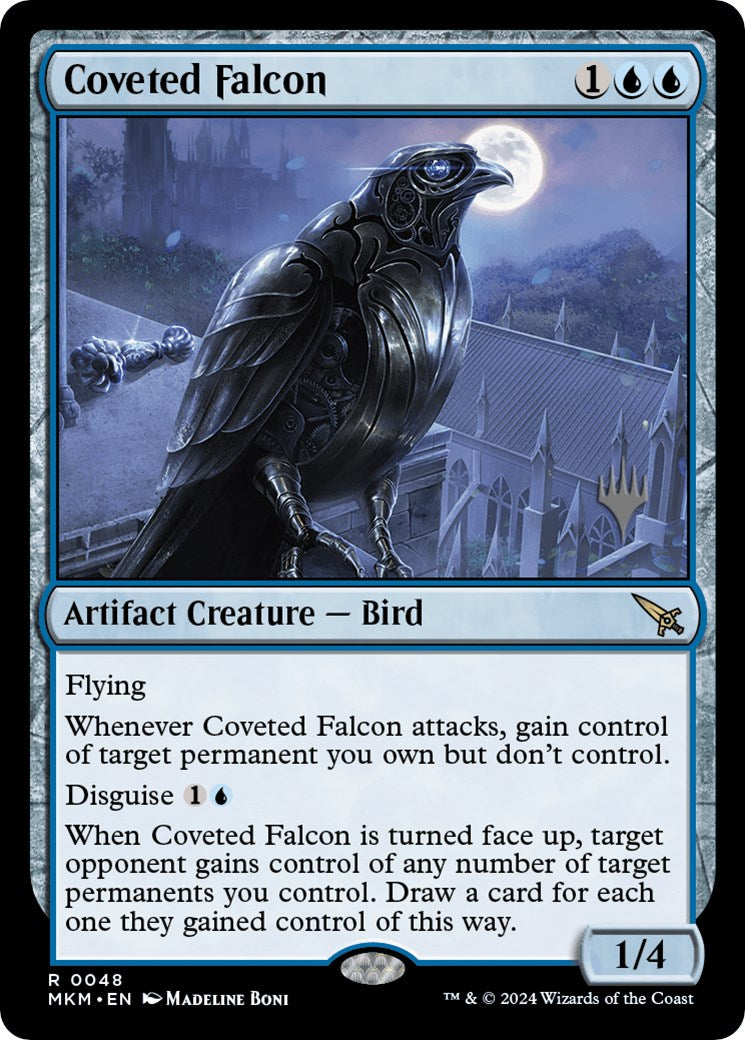 Coveted Falcon (Promo Pack) [Murders at Karlov Manor Promos] | Impulse Games and Hobbies