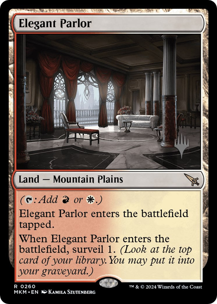 Elegant Parlor (Promo Pack) [Murders at Karlov Manor Promos] | Impulse Games and Hobbies