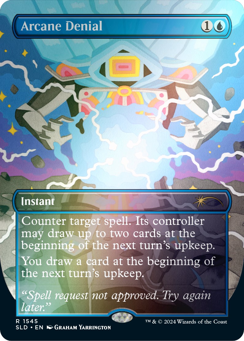 Arcane Denial (Rainbow Foil) [Secret Lair Drop Series] | Impulse Games and Hobbies