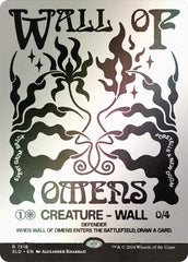 Wall of Omens (Rainbow Foil) [Secret Lair Drop Series] | Impulse Games and Hobbies