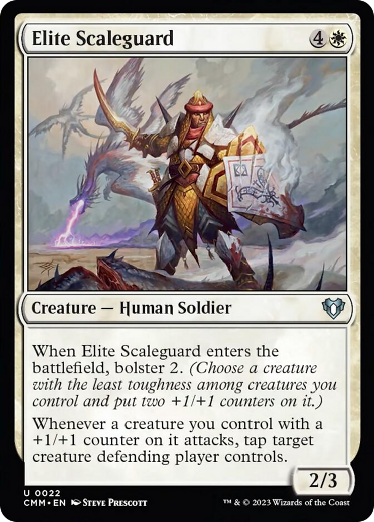 Elite Scaleguard [Commander Masters] | Impulse Games and Hobbies