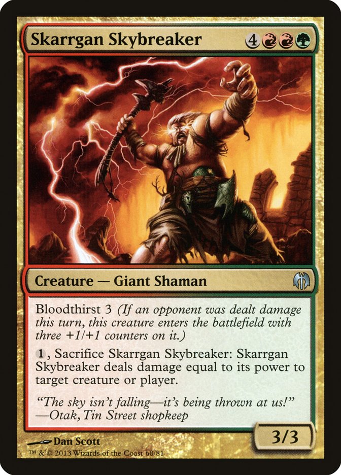 Skarrgan Skybreaker [Duel Decks: Heroes vs. Monsters] | Impulse Games and Hobbies