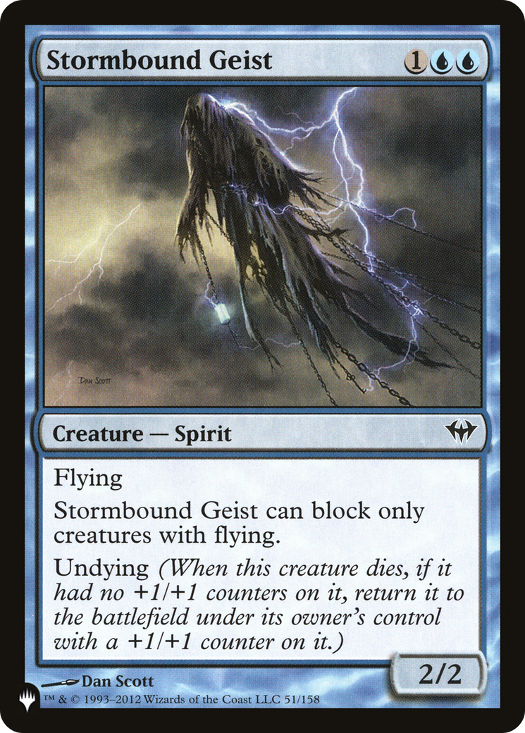 Stormbound Geist [The List Reprints] | Impulse Games and Hobbies