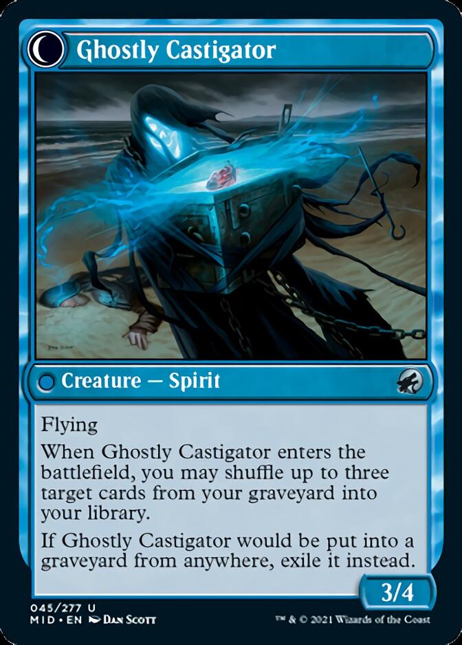 Covetous Castaway // Ghostly Castigator [Innistrad: Midnight Hunt] | Impulse Games and Hobbies