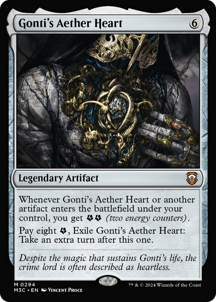 Gonti's Aether Heart [Modern Horizons 3 Commander] | Impulse Games and Hobbies