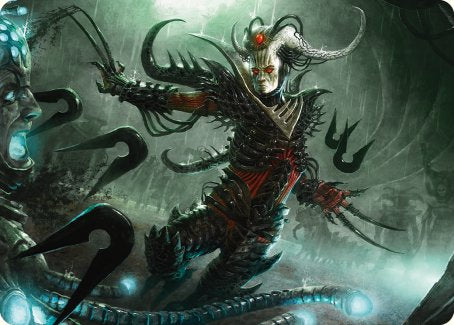 Vraan, Executioner Thane Art Card [Phyrexia: All Will Be One Art Series] | Impulse Games and Hobbies
