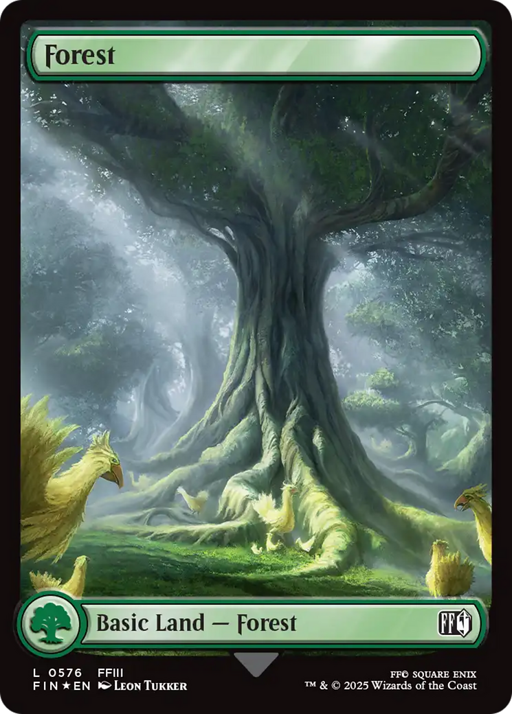 Forest (0576) (Surge Foil) [FINAL FANTASY] | Impulse Games and Hobbies