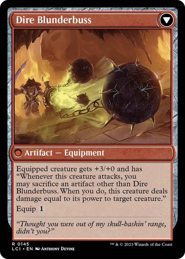 Dire Flail [The Lost Caverns of Ixalan] | Impulse Games and Hobbies