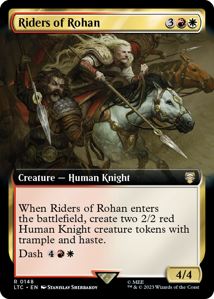 Riders of Rohan (Extended Art) [The Lord of the Rings: Tales of Middle-Earth Commander] | Impulse Games and Hobbies