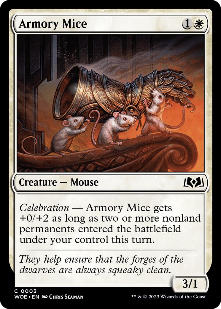 Armory Mice [Wilds of Eldraine] | Impulse Games and Hobbies