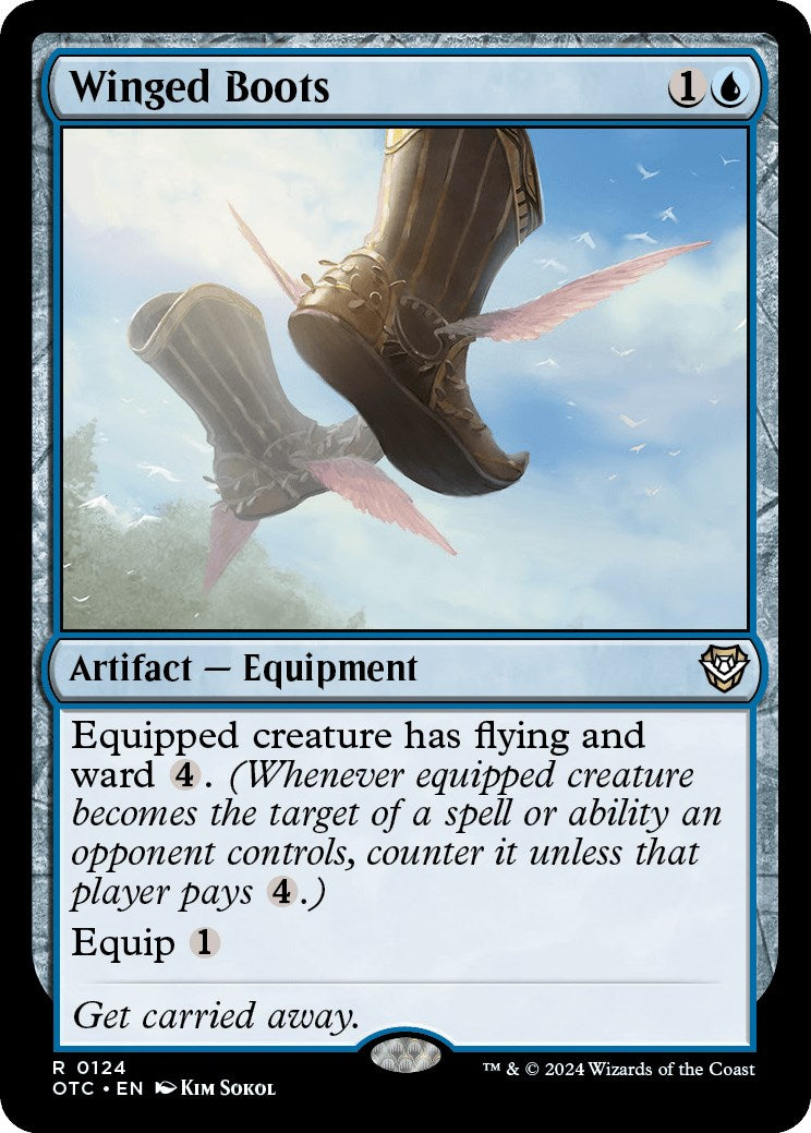 Winged Boots [Outlaws of Thunder Junction Commander] | Impulse Games and Hobbies