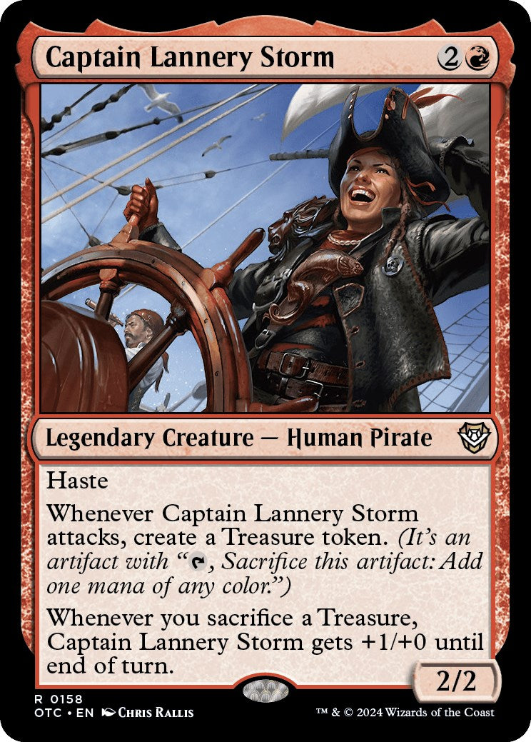 Captain Lannery Storm [Outlaws of Thunder Junction Commander] | Impulse Games and Hobbies