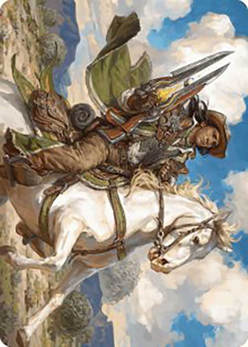 Wylie Duke, Atiin Hero Art Card [Outlaws of Thunder Junction Art Series] | Impulse Games and Hobbies