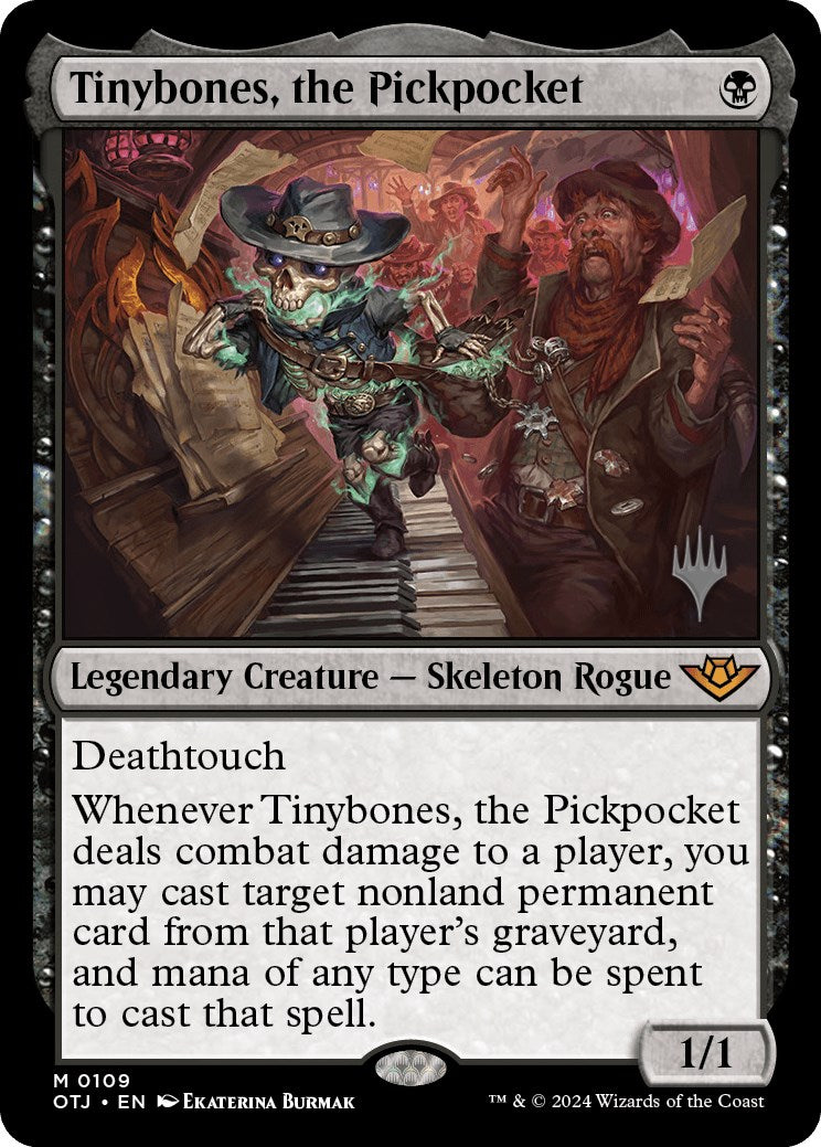 Tinybones, the Pickpocket (Promo Pack) [Outlaws of Thunder Junction Promos] | Impulse Games and Hobbies