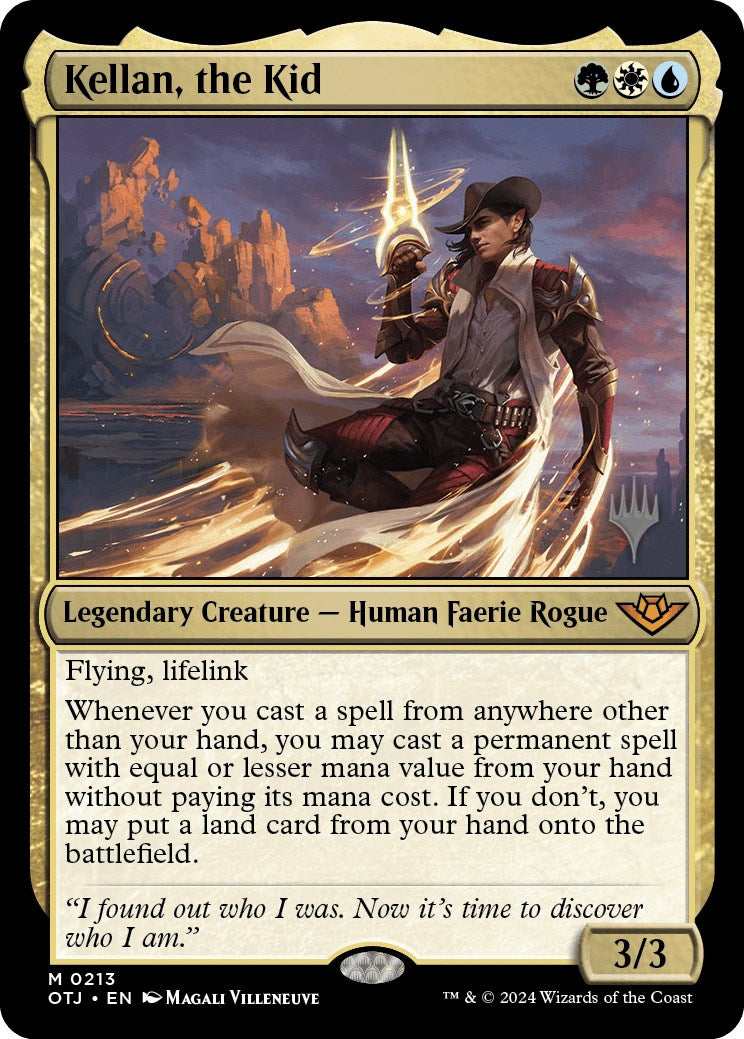 Kellan, the Kid (Promo Pack) [Outlaws of Thunder Junction Promos] | Impulse Games and Hobbies