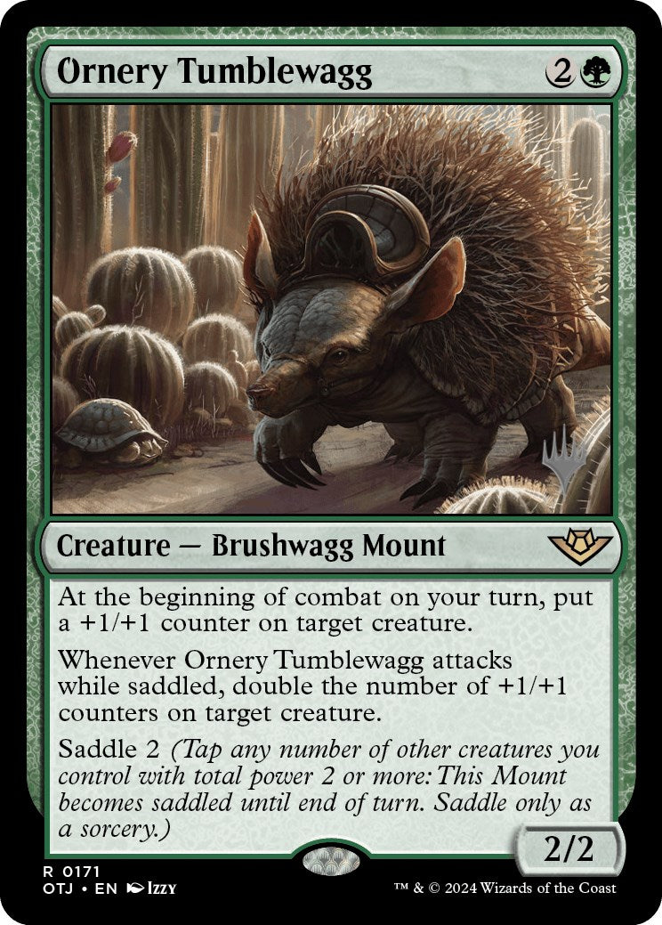 Ornery Tumblewagg (Promo Pack) [Outlaws of Thunder Junction Promos] | Impulse Games and Hobbies