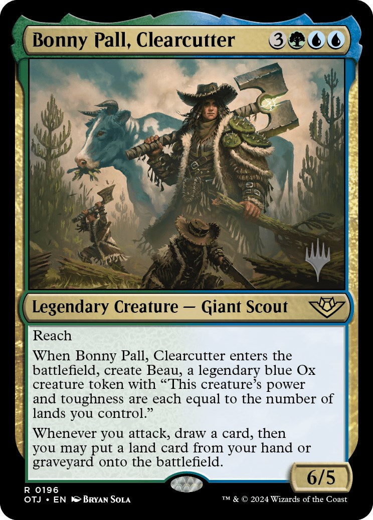 Bonny Pall, Clearcutter (Promo Pack) [Outlaws of Thunder Junction Promos] | Impulse Games and Hobbies