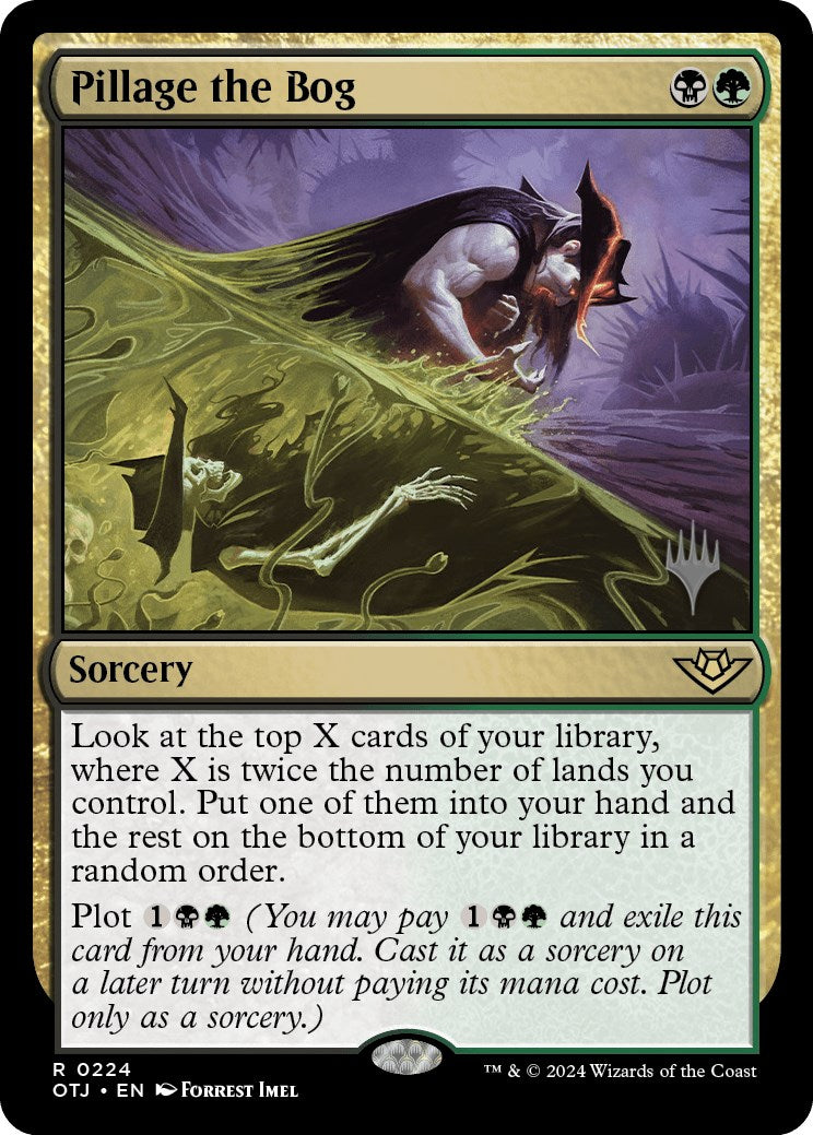 Pillage the Bog (Promo Pack) [Outlaws of Thunder Junction Promos] | Impulse Games and Hobbies