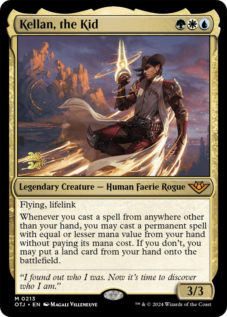Kellan, the Kid [Outlaws of Thunder Junction Prerelease Promos] | Impulse Games and Hobbies