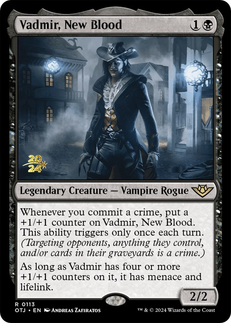 Vadmir, New Blood [Outlaws of Thunder Junction Prerelease Promos] | Impulse Games and Hobbies