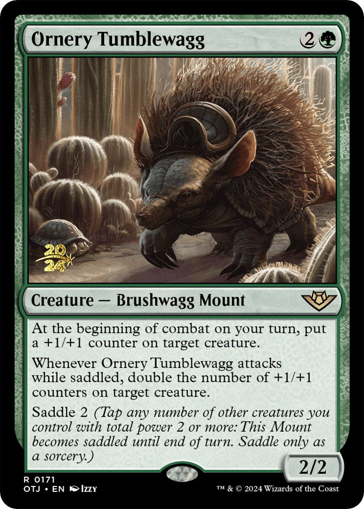 Ornery Tumblewagg [Outlaws of Thunder Junction Prerelease Promos] | Impulse Games and Hobbies
