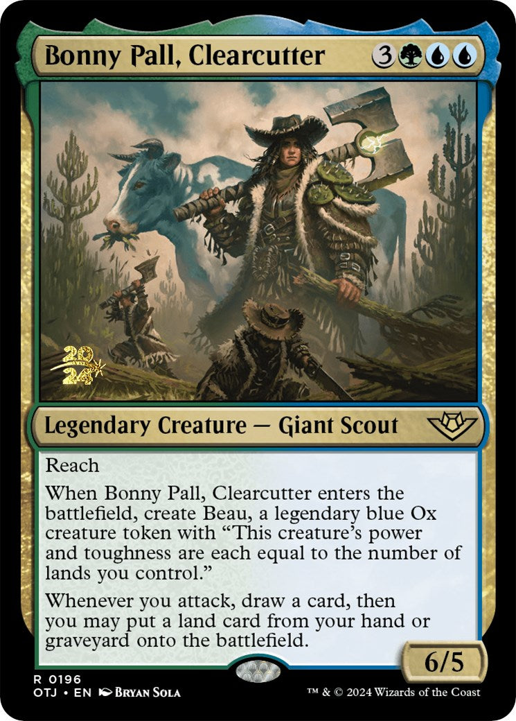 Bonny Pall, Clearcutter [Outlaws of Thunder Junction Prerelease Promos] | Impulse Games and Hobbies