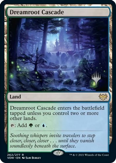 Dreamroot Cascade (Promo Pack) [Innistrad: Crimson Vow Promos] | Impulse Games and Hobbies