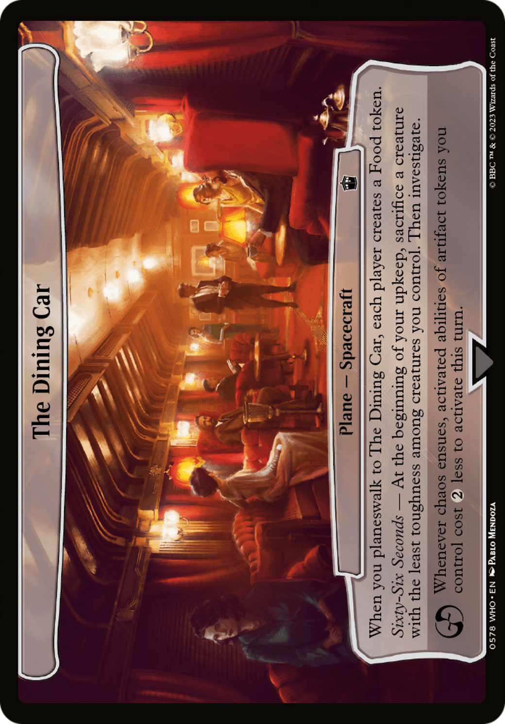 The Dining Car [Doctor Who] | Impulse Games and Hobbies