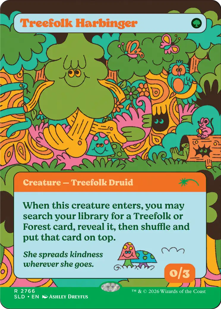 Treefolk Harbinger [Secret Lair Drop Series] | Impulse Games and Hobbies