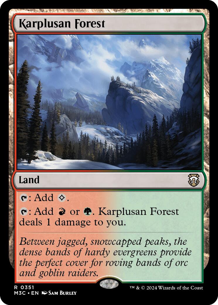 Karplusan Forest [Modern Horizons 3 Commander] | Impulse Games and Hobbies