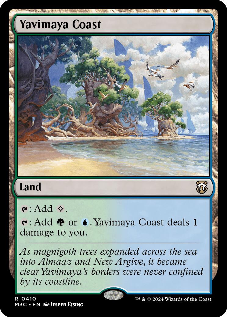 Yavimaya Coast [Modern Horizons 3 Commander] | Impulse Games and Hobbies