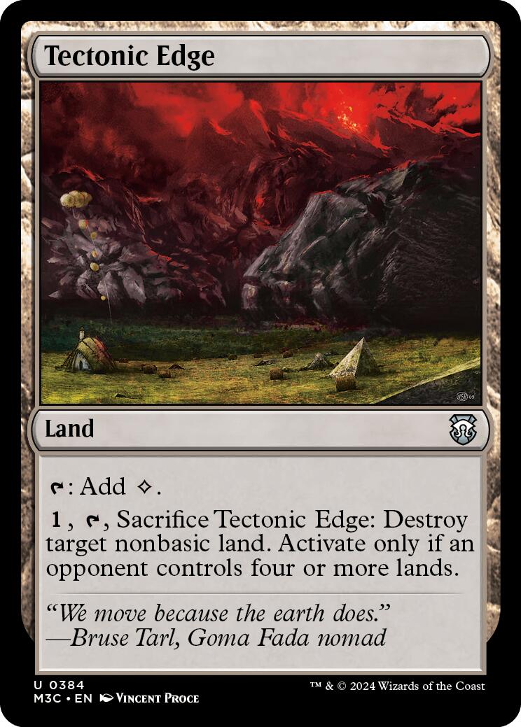 Tectonic Edge [Modern Horizons 3 Commander] | Impulse Games and Hobbies