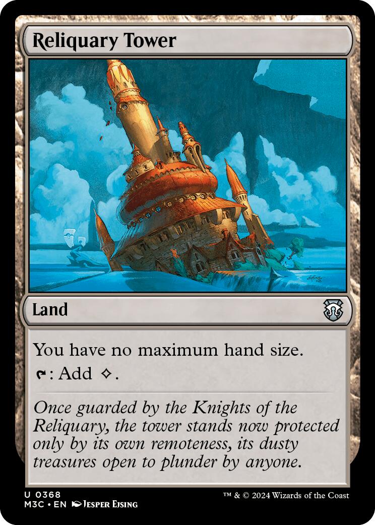 Reliquary Tower [Modern Horizons 3 Commander] | Impulse Games and Hobbies