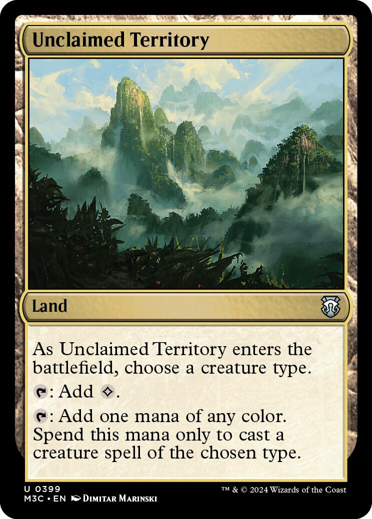 Unclaimed Territory [Modern Horizons 3 Commander] | Impulse Games and Hobbies