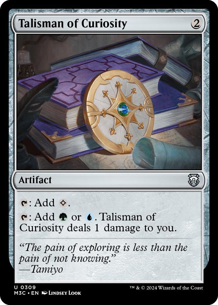 Talisman of Curiosity [Modern Horizons 3 Commander] | Impulse Games and Hobbies
