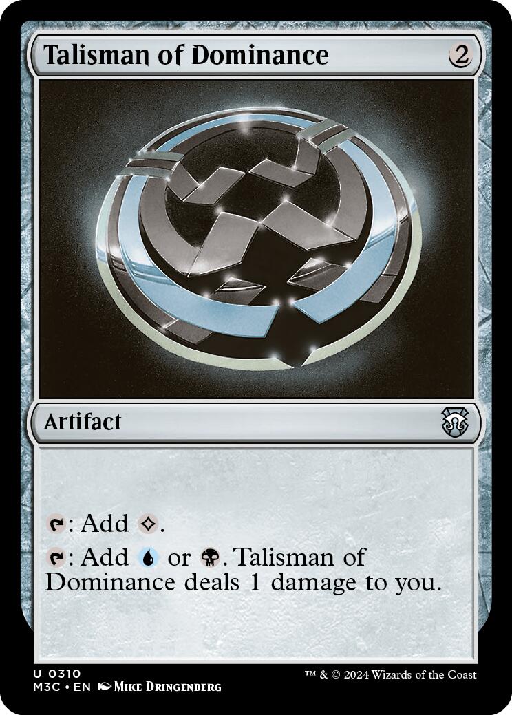 Talisman of Dominance [Modern Horizons 3 Commander] | Impulse Games and Hobbies